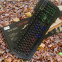 Клавіатура UKC KEYBOARD GK KW-900/4400 дротова з підсвічуванням мембранна