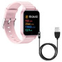 Смарт годинник Smart Watch T96 стильний із захистом від вологи та пилу з вимірюванням температура тіла. Колір: рожевий