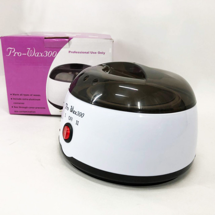 Воскоплав баночний Pro Wax 300 mini 150 мл. Колір: білий